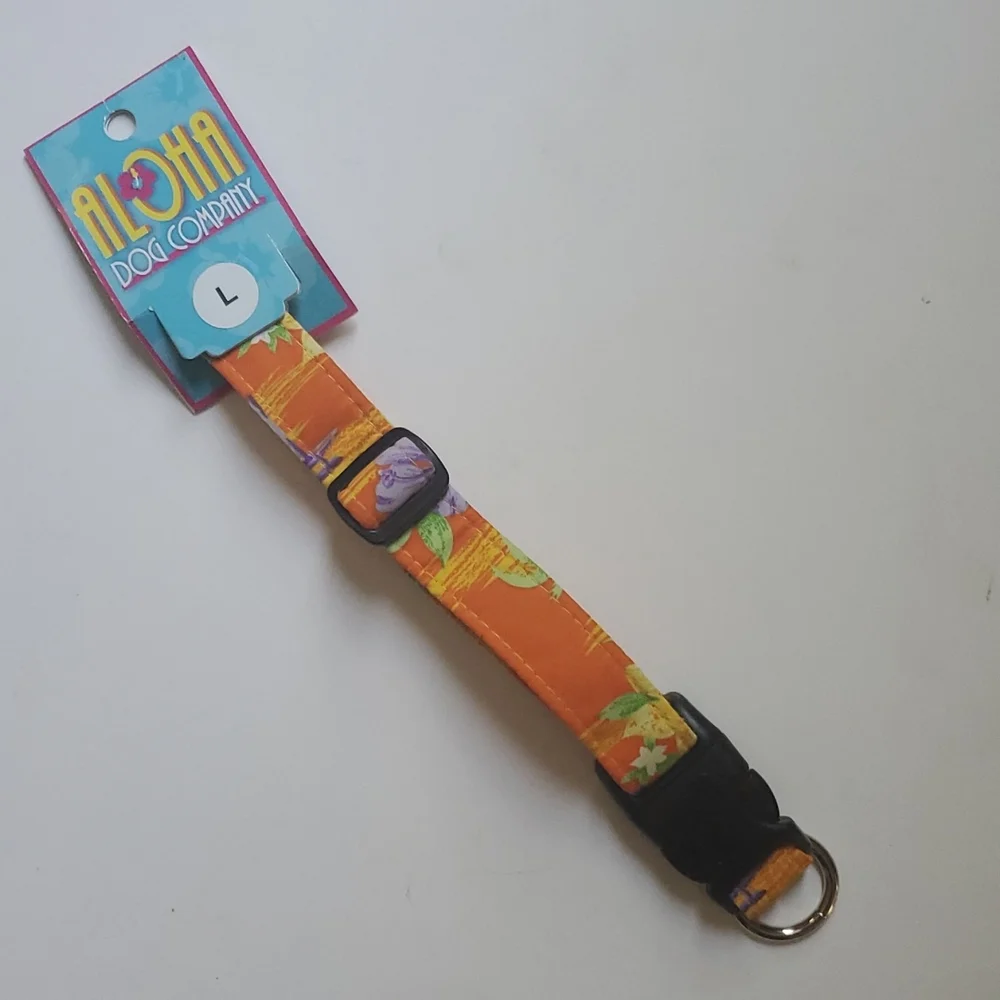 HP 👏 Aloha Dog Company Flower Collar-Large